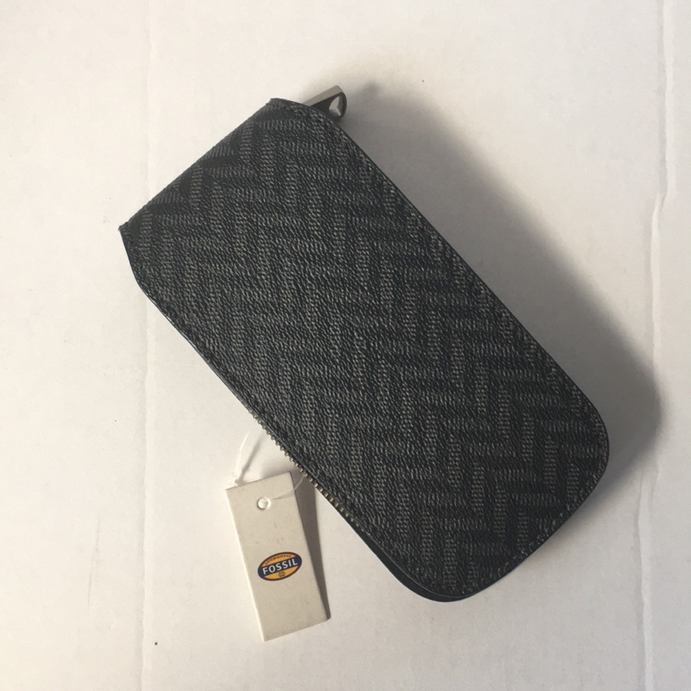 Fossil pattern acrylic Travel Watch Case